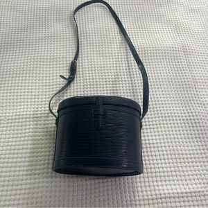 Forever 21 Navy Blue Structured Cross Body Bag